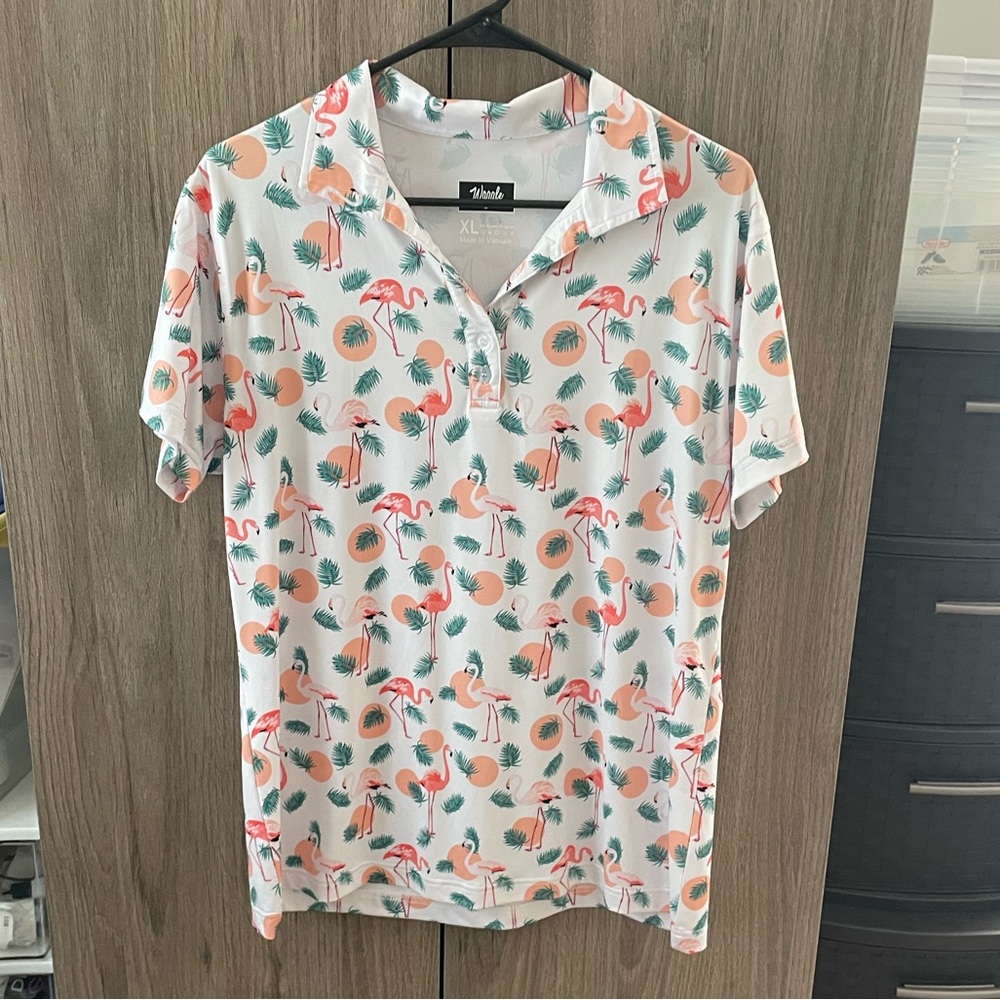 Waggle golf polo shirt